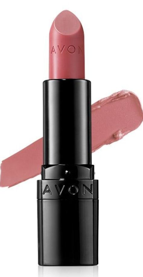 Perfectly Matte lipstick , pure Pink, Avon... Perfectly matches Sydney's natural lip color. Avon Matte Lipstick, Lipstick Pictures, Avon Lip, Avon Lipstick, Matte Lipstick Shades, National Lipstick Day, Avon Cosmetics, Avon True, Dark Lipstick