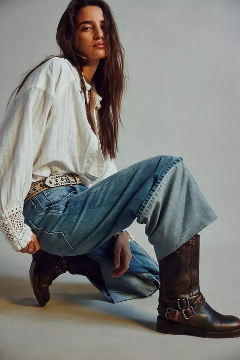 Free People Western Outfits, Rock Armor, Free Spirit Outfit, Free People Outfits, Top Over Shirt, People Outfits, Shop Your Closet, Boho Rocker, Free People Style