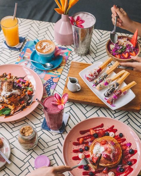 8 Seminyak Restaurants, Cafes & Bars To Visit On Your Next Bali Trip Seafood, Waffles, Pancakes, Dragon Bowl, Bali Food, Churros, Wordpress Blog, Circus, My Blog