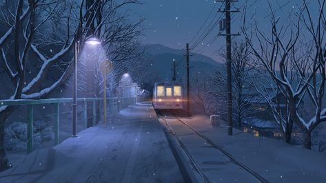 Paintings And Drawings, The Villages, The Train, Winter Time, Train Station, Frozen, Art Design, Paintings, Wonder