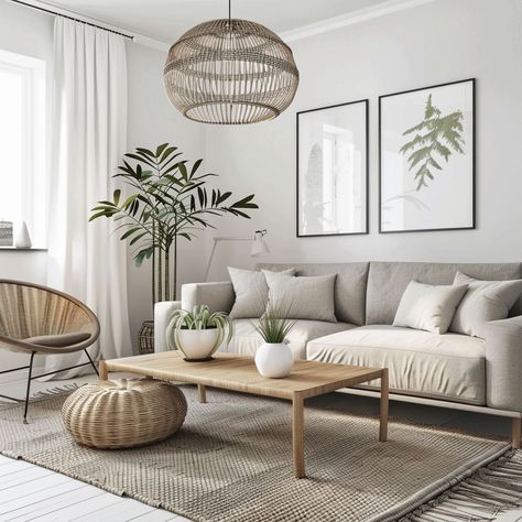 The Scandinavian Decor Style is one of the most beautiful for decorating your home. We show you the best ways to perfectly incorporate it. Scandi Interior Design Living Room, Norwegian Decor Scandinavian Style, Scandinavian Home Decor Ideas, Scandifornian Style, Norwegian Decor, Scandinavian Plant, Scandinavian Interior Design Ideas, Scandi Home Decor, Scandi Interior Design