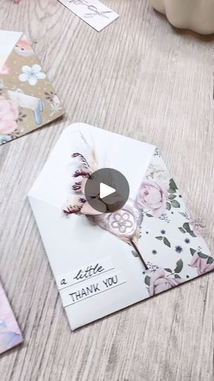 25K views · 1.1K reactions | 🌸 Ok I have to admit, I am absolutely in love with these papers! They are so pretty and have the perfect size to make little gift envelopes. They are so quickly made and I really love how elegant they look! I can absolutely see them as thank you gifts at even as wedding favours! 😁

I actually made a whole bunch of these as some to have at ‚standby‘ just in case of a gift emergency 😅 (yes, these do exist and I like to be prepared 😂)

Anyway, I hope you like these little hand made treats as much as I do!

#cardmaking #giftmaking #diy #creativecrafts #scrapbooking #journaling | Katharina Tarta Crafts Envelope Tutorial, How To Make An Envelope, Easy Fall Crafts, Gifts Wrapping Diy, Diy Envelope, Handmade Envelopes, Gift Envelope, Gift Tag Cards, Sealing Wax