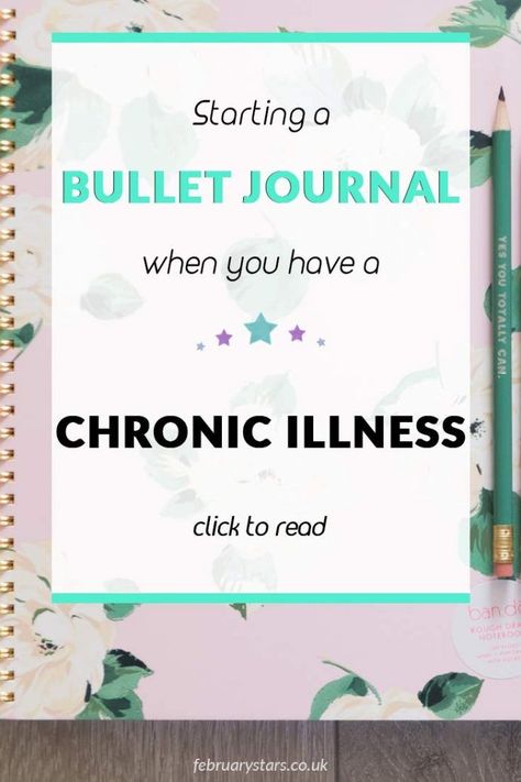 I have chronic illnesses. Learn why I am starting a bullet journal and how I hope it helps me. Click to read or pin to save for later. Bullet Journal Health, Medical Binder, Symptom Tracker, Spoonie Life, Medical Journals, Ehlers Danlos Syndrome, Health Journal, Planner Pdf, Invisible Illness