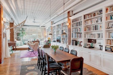 Wooden Plank Flooring, Tribeca Apartment, Nyc House, Manhattan Loft, Broadway New York, Tribeca Loft, New York Loft, Loft Interior Design, Loft Interiors