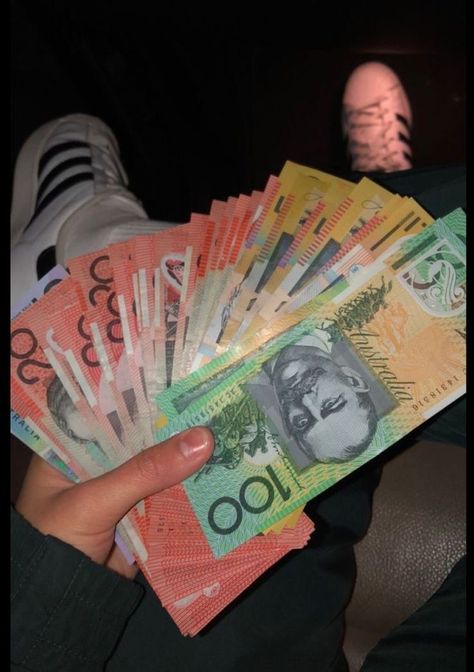 🧡Click on your path to big money Financial stability - Luxurious lifestyle, Wealth, Well-being, USD, travel rich Australian Dollars Aesthetic, Fake Money Printable, Australian Money, Money Printables, Money Vision Board, Nurse Inspiration, 2024 Goals, Currency Note, Korean Best Friends