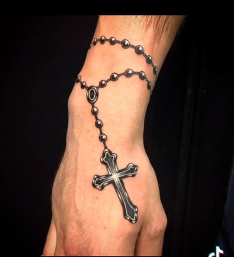 Rosery Tattoos Men, Rosery Beads Tattoo, Prayer Beads Tattoo, Loving Tattoos, Rosary Tattoo Wrist, Rosary Bead Tattoo, Meaning Tattoos, Unique Wrist Tattoos, Rosary Tattoo