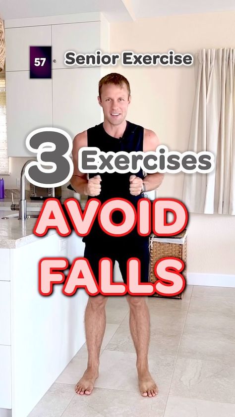 Seniors Exercises, Fall Prevention Exercises, Improve Balance Exercises, Leg Strengthening Exercises, Balance Workout, Morning Exercises, Arm Flab, Senior Exercises, Wellness Ideas