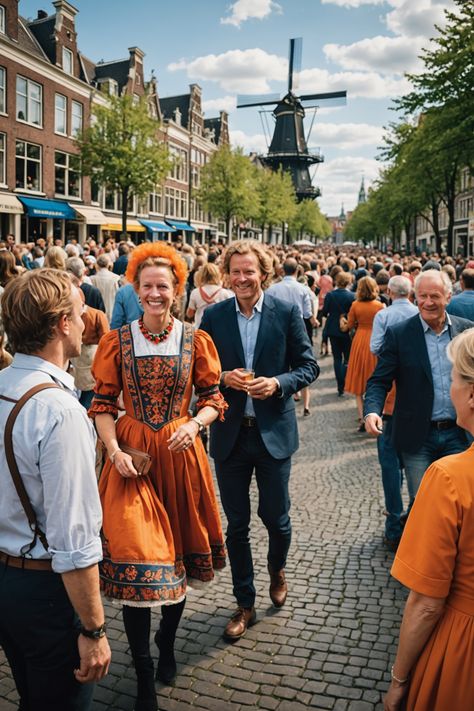 5 Exciting Dutch Cultural Festivals You Need to Experience! Netherlands Culture, Dutch Culture, Dutch Heritage, Liberation Day, Cultural Festival, Flower Festival, Modern Music, Kings Day, Cultural Celebration