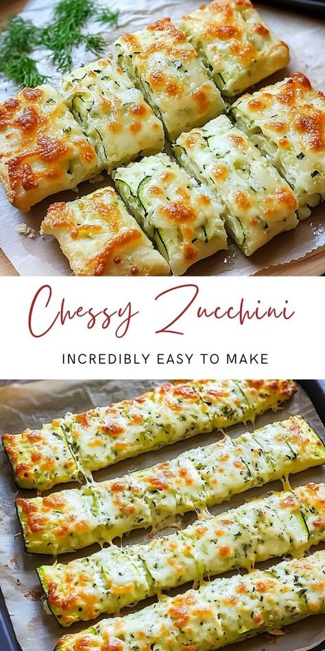 Cheesy Zucchini Breadsticks Recipe Ingredients: 2 cups zucchini, shredded and firmly packed 1 large egg 1/4 cup almond flour 4 ounces mozzarella cheese, shredded (divided) 1/4 cup Parmesan cheese, shredded 1 teaspoon Italian seasoning 1/2 teaspoon salt 1/4 teaspoon white pepper, ground 1 tablespoon salted butter, melted 1 tablespoon parsley, finely chopped #Cheesy #Zucchini Large Zucchini Recipes, Zucchini Cheesy Bread, Shredded Zucchini Recipes, Zucchini Breadsticks, Zucchini Shredded, Fresh Vegetable Recipes, Breadsticks Recipe, Zucchini Casserole Recipes, Quick Appetizer