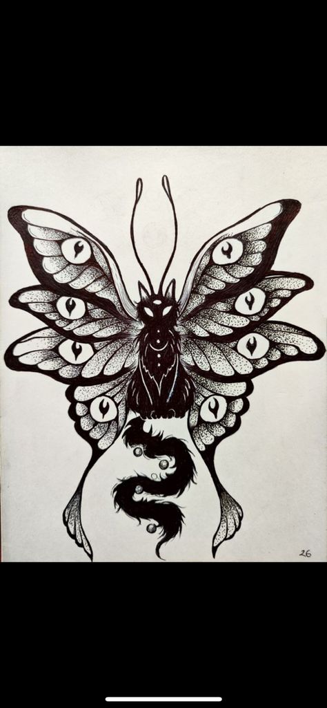 Cat And Moth Tattoo, Cat Moth Tattoo, Butterfly Cat Tattoo, Cat Butterfly Tattoo, Butterfly Moth Tattoo, Trippy Cat, Moth Tattoo Design, Butterfly Hand Tattoo, Cute Cat Tattoo