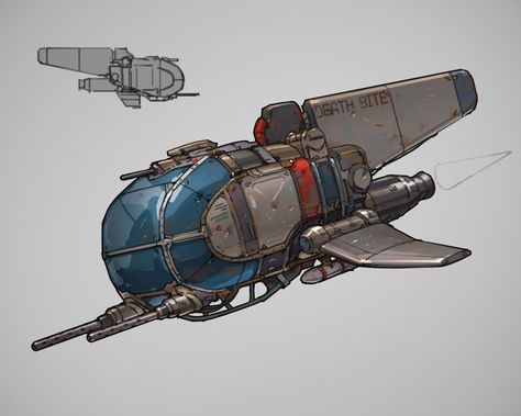 ArtStation - DeathBite, Mehrdad Malek Small Spaceship Concept Art, Sci Fi Spacecraft, Starship Design Spaceship Concept, Junk Spaceship, Space Ships Design, Spacecraft Concept Art, Simple Spaceship, Ship Concept Art, Spaceship Concept Art