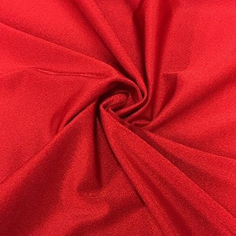 Lycra Milliskin Nylon Spandex Fabric 4 Way Stretch 58" wide Sold By The Yard Many Colors (Red) Chain Garter, Thigh Garter, Girls Dancewear, Chain Harness, Lycra Fabric, Suit Accessories, Spandex Fabric, Leotards, Chain Strap