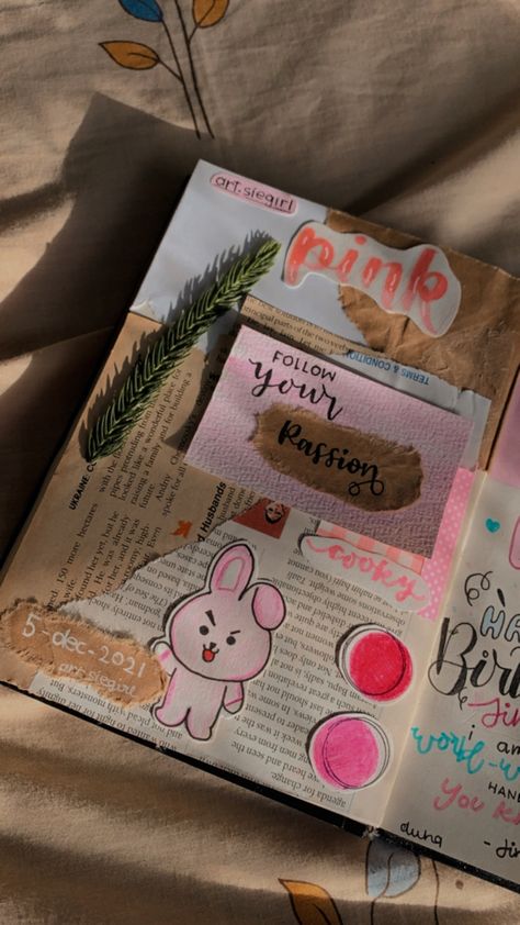 Aesthetic Pics To Draw, Personalized Journal Ideas, Personal Diary Decoration Ideas Inside, Cute Aesthetic Journal Ideas, Flower Journal Ideas, Aesthetic Journal Ideas Art, Pink Journal Ideas, Birthday Journal Ideas, Journal Ideas For Kids