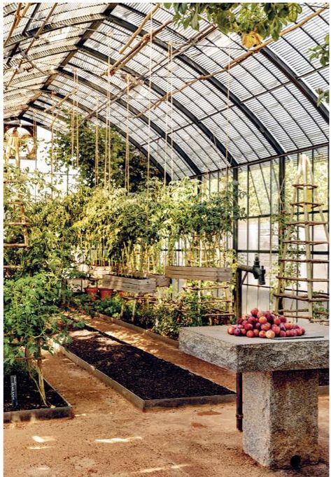 Sculpture Diy Easy, Kinfolk Garden, Garden Sculpture Diy, Rooftop Penthouse, Modern Greenhouse, Greenhouse Restaurant, Farm Fruit, Modern Greenhouses, Sculpture Diy