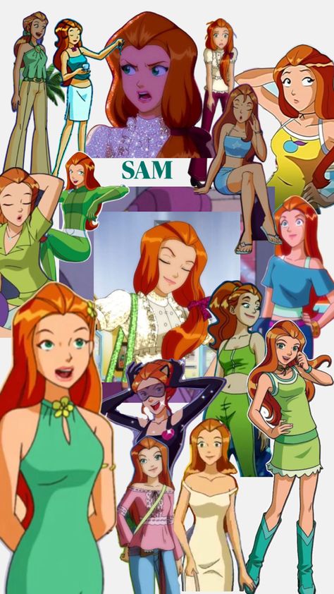 Totally Spies Sam, Spy Outfit, Totally Spies, Valley Girls, Kim Possible, Cartoon Outfits, Retro Aesthetic, Winx Club, Aesthetic Photo