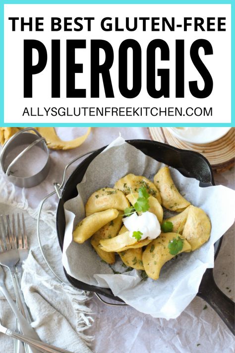 Gluten Free Pierogies, Gluten Free Perogies, Healthy Gluten Free Dinner Recipes, Weeknight Dinner Recipes, Potato Side Dish, Pierogi Recipe, Gluten Free Kitchen, Holiday Side Dish, Gluten Free Potatoes