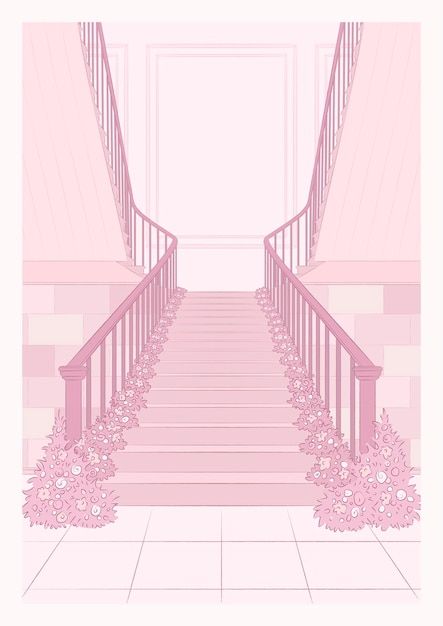 Vector vector elegant interior backgroun... | Premium Vector #Freepik #vector #stairway #staircase #stairs #passage Stairs Background, Mv Ideas, Interior Background, Book Things, Grand Staircase, Elegant Interiors, Halle, Drawing Ideas, Premium Vector