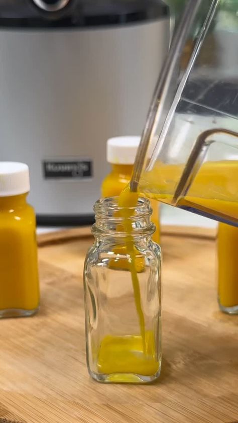 Juicing Tutorials | Author of Juices for Total Wellness (@juicingtutorials) on Threads Turmeric Wellness Shots, Energy Juice Recipes, Ginger Shot Recipe, Lemon Shots, Juicer Accessories, Turmeric Shots, Oatmeal Smoothie Recipes, Fat Burning Juice, Ginger Shot