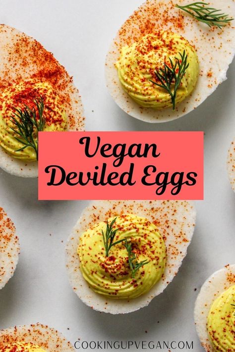 Vegan Just Egg Recipes, Vegan Easter Eggs, Vegan Ostara Recipes, Easter Vegan Recipes, Just Eggs Vegan Recipes, Just Egg Vegan Recipes, Gourmet Vegan Recipes, Just Egg Recipes, Vegan Deviled Eggs