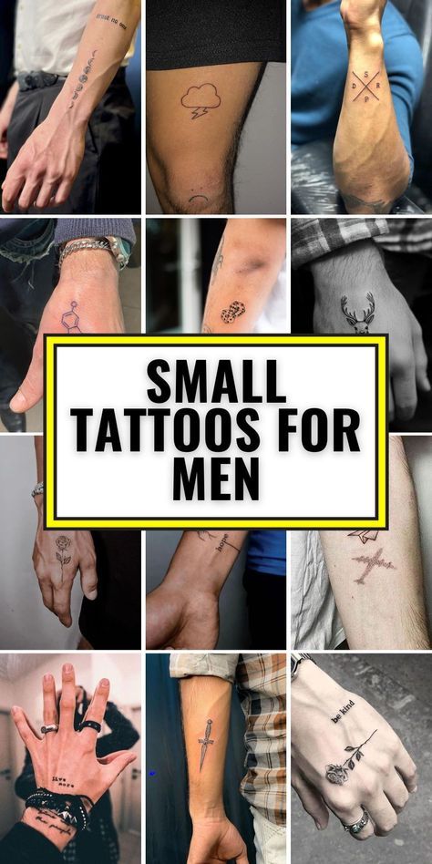 Men’s Small Forearm Tattoos, Small Men Wrist Tattoos, Minimalistic Forearm Tattoo Men, Men Tatoos Arms Ideas, Tattoos Guys Aesthetic, First Time Tattoo Ideas Men, Man Wrist Tattoo, Mens Wrist Tattoos Ideas, Small Masculine Tattoos