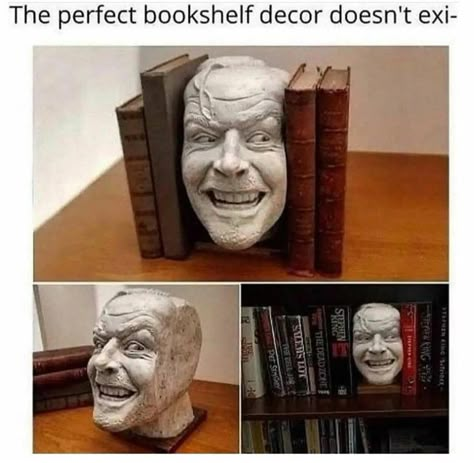 Scarie Movie, Tanah Liat, Bookshelf Decor, Sculpture Clay, The Shining, Book Nooks, Dream House Decor, Book Shelf, 3d Print