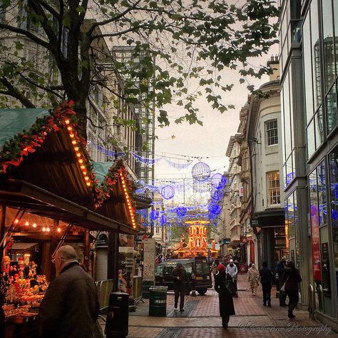 German market - Birmingham German Market Birmingham, German Market, England Winter, Birmingham England, Winter Vibes, Birmingham, Times Square, Street View, England