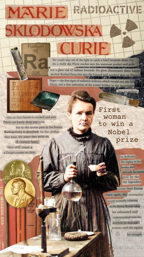 it was marie curies birthday yesterday hbd to an absolute legend #academia #mariecurie #science #radioactive #academic #womeninstem Marie Curie Art, Creative School Project Ideas, Nuclear Medicine, Science Chemistry, Female Hero, Marie Curie, Science Student, Cracked Skin, Glass Vials