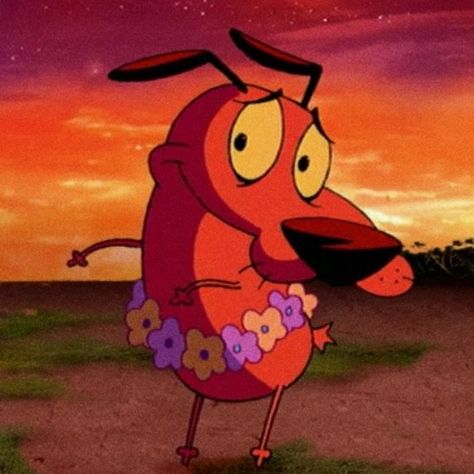 The Things I Do For Love Courage, Courage The Cowardly Dog Wallpaper Aesthetic, Course The Cowardly Dog, Cartoon Network Aesthetic, Courage The Cowardly Dog Icon, Courage The Cowardly Dog Pfp, Old Cartoon Network Shows, Courage The Cowardly Dog, Cartoon World