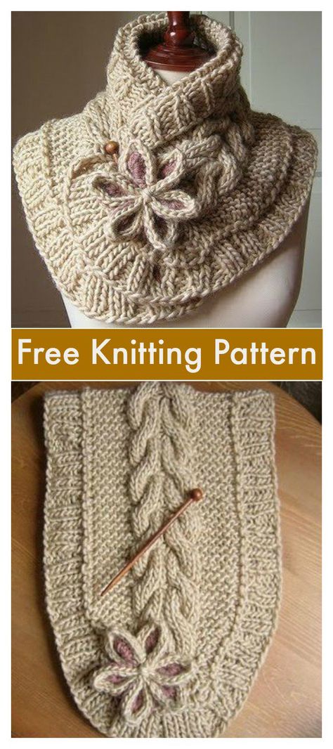 DIY A Beautiful Knit Scarf with Free Pattern Knitting Patterns Free Scarf, Creative Knitting, Knitting Machine Patterns, Cowl Knitting Pattern, Vogue Knitting, Scarf Knitting Patterns, Crochet Cardigan Pattern, Shawl Crochet Pattern, Scarf Crochet Pattern