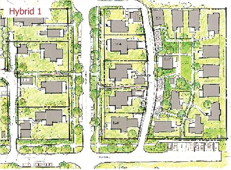 Pocket Neighborhoods • Creating Small Scale Community in a Large Scale World Neighborhood Layout, Pocket Neighborhood, Cluster House, Architecture Design Process, Co Housing, Tiny House Village, Building Map, Conservation Of Natural Resources, Town Building