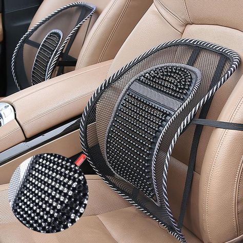 Car Cushion, Office Seating, Car Office, Back Support, Car And Driver, Back Pillow, In The Car, Chair Backs, Cushion Pads