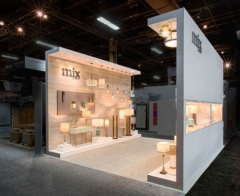 This 20x20 reconfigurable custom trade show exhibit for Mix by Trinity lighting was a hit at HD Expo 2016! Sas Entree, Expo Stand, Stand Feria, Trade Show Design, Exhibition Stall Design, Event Booth, Trade Show Exhibit, Trade Show Booth Design, Kiosk Design