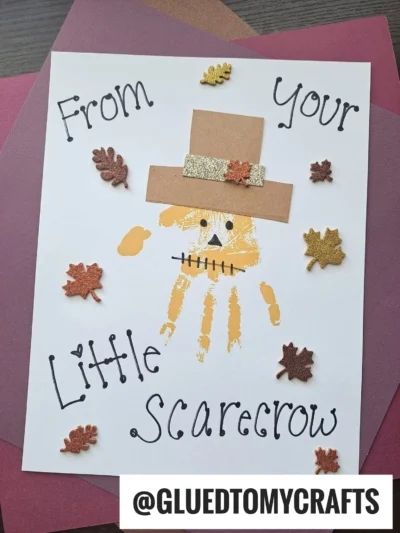 Ghost Footprint Craft, October Activities For Toddlers, Fall Handprint Crafts, Prek Crafts, Keepsake Ideas, Thanksgiving Crafts Preschool, Preschool Crafts Fall, Scarecrow Crafts, November Crafts