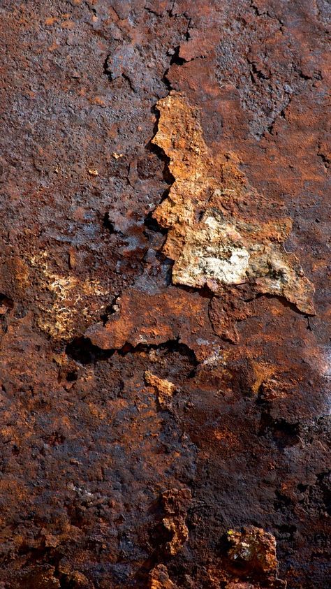 mineral tones Wall Painting Texture, Dark Texture, Painting Texture, Rusted Metal, Metal Surface, Wall Painting, Rust, House Interior, Texture