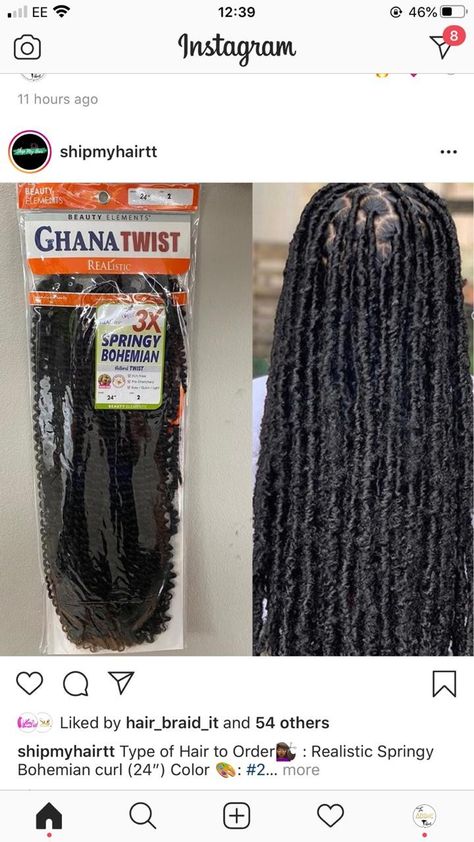 Hair Twist Styles Natural, Twist Styles Natural Hair, Hair Braids Natural Hair, Braids Natural Hair, Hair Styles Easy, Big Box Braids Hairstyles, Protective Hairstyles For Natural Hair, Hair Twist, Faux Locs Hairstyles