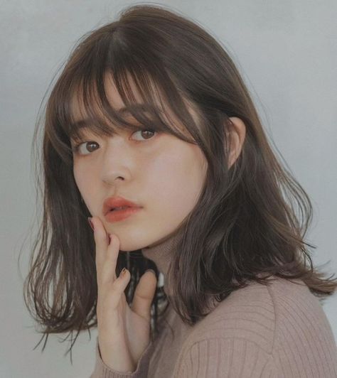 Korean Bangs, Asian Bangs, Korean Haircut, Asian Haircut, Korean Short Hair, Asian Short Hair, Japanese Hairstyle, One Hair, Asian Hair