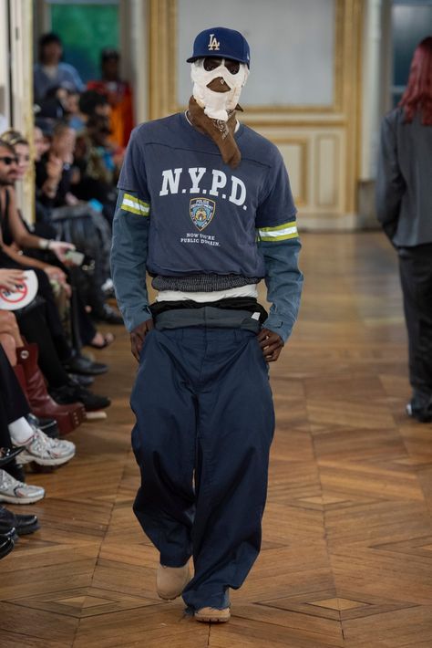 AWGE Spring 2025 Ready-to-Wear Collection at Paris Fashion Week Asap Rocky Fashion, Mens Runway Fashion, Paris Fashion Week Men, Paris Fashion Week Runway, Men Fashion Show, Asap Rocky, Moda Paris, Street Fashion Men Streetwear, Runway Collection