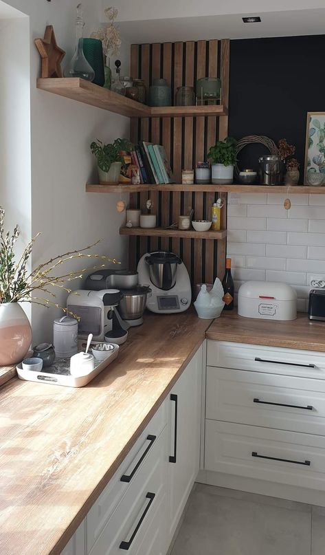 Kitchen Room Design, Kitchen Inspiration Design, Ideas Home, Kitchen Home, Design Case, Kitchen Style, Diy Kitchen, Home Decor Kitchen, Decor Kitchen