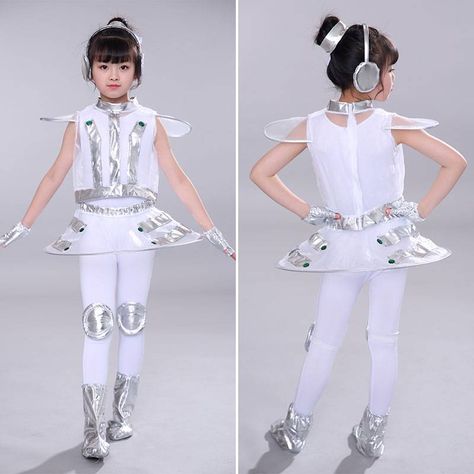 Diy Astronaut Costume, Outer Space Costume, Robot Fashion, Futuristic Costume, Steam Clothes, Space Costumes, Kid Outfit, Astronaut Costume, Fashion Competition