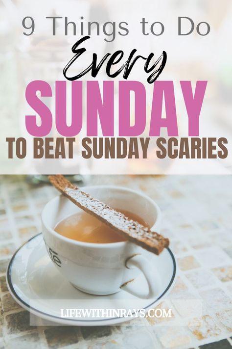 How to beat the sunday scaries Weekly Reset, Sunday Reset, Sunday Scaries, Happy Minds, Take Care Of Your Body, Self Care Activities, New Week, Emotional Health, Make Time