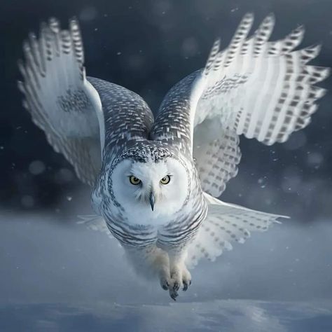 White Owl Flying, Snowy Owls, Owl Species, Owl Photography, Owl Artwork, Owl Wallpaper, Snow Owl, Owl Photos, Owl Pictures