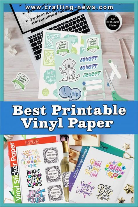 Make Stickers Without Cricut, Printable Vinyl Stickers, Create Stickers, Stickers For Scrapbooking, Printable Sticker Paper, Sticker Making, Journaling Tips, Cricut Hacks, Making Stickers