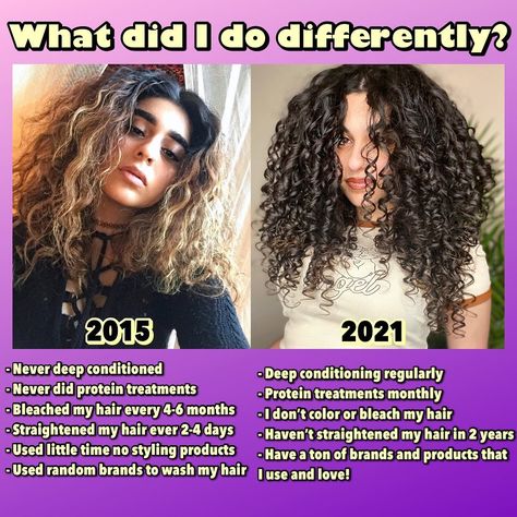 How To Take Care Of Damaged Curly Hair, Curly Hair Restoration, Restoring Curly Hair, How To Style Damaged Curly Hair, Haircuts For Damaged Curly Hair, How To Tell If You Have Curly Hair, Wavy Vs Curly Hair, Restore Curly Hair, Damaged Curly Hairstyles