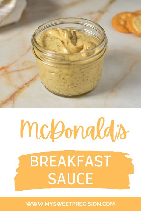 If you loved McDonald’s Breakfast Sauce and can’t seem to forget about it, then this good-as-the-original, copycat recipe is exactly what you need! It captures all the explosive flavors and creamy goodness that we all love using simple sauces, seasonings, and spices, done in just 10 minutes! Mcdonald Breakfast Sauce, Mcdonald's Bagel Sauce Recipe, Breakfast Sandwich Sauce Recipe, Breakfast Sauce Mcdonalds, Copycat Breakfast Sauce Mcdonalds, Breakfast Sauce, Breakfast Sandwich Sauce, Mcdonald’s Sauce, Mcdonald’s Breakfast Sauce Recipe