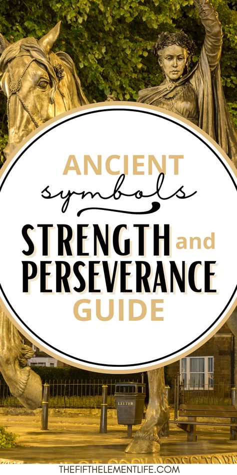 Step into the world of ancient symbols and discover their hidden meanings. This journey will unlock new levels of strength, resilience, and inspiration within you. Embrace the wisdom of our ancestors and channel the power of these sacred symbols into your everyday life. Symbol Representing Strength, Words Meaning Strength, Symbols For Resilience, Symbol Of Resilience, Fortitude Symbol, Symbols Of Resilience, Symbols For Courage, Wisdom Tattoo Symbol, Greek Symbol For Strength