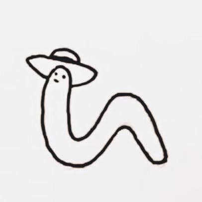 Tiny Worm Tattoo, Small Worm Tattoo, Worm Cute Drawing, Worm Tattoo Ideas, Worm Drawing Cute, Earthworm Tattoo, Earthworm Drawing, Worm Sketch, Worm Doodle