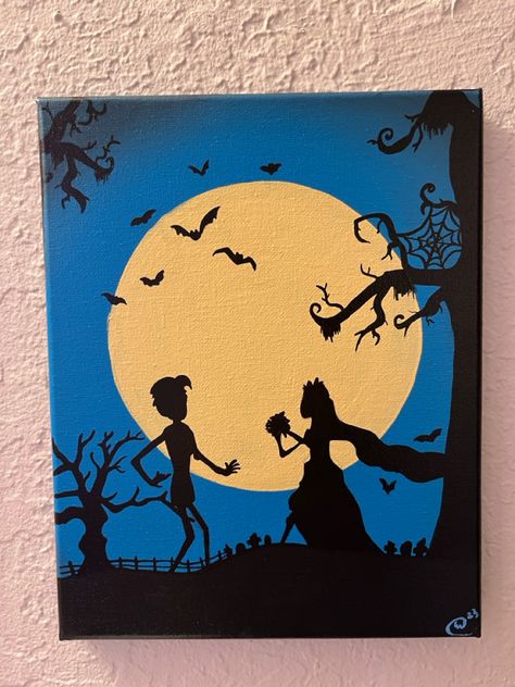 Acrylic painting by willow vergonet Cartoon Painting Ideas, Disney Canvas Paintings, X Carve, Christmas Hand Painted, Canvas Painting For Beginners, Disney Canvas, Disney Paintings, Art Painting Tools, Small Canvas Paintings