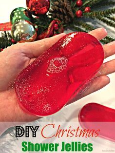 Shower Jellies Diy, Soap Jellies, Bath Jellies, Jelly Soap, Shower Jellies, Get Ready For Christmas, Christmas Shower, Diy Shower, Homemade Soap Recipes