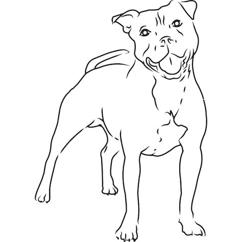 Vector american pitbull terrier dog hand... | Premium Vector #Freepik #vector #white-dog #puppy #dogs-puppy #dog Pitbull Silhouette, Pitbull Drawing, Pitbull Tattoo, Body Outline, American Pitbull, White Dog, Tattoo Outline, Hand Sketch, American Pitbull Terrier