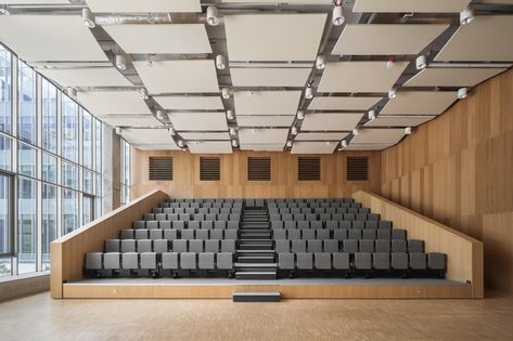 Applied Linguistics, Auditorium Design, Cook Photography, School Building Design, Lectures Room, Lecture Theatre, Multipurpose Hall, Conference Hall, School Interior